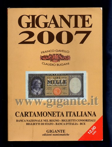 Gigante 2007 catalogo della - -,