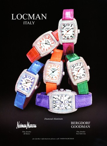 Locman watch magazine promo - locman, ad
