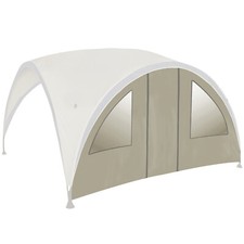 BO-CAMP Parete Laterale Porta Finestra per Party Shelter M Giardino Gazebo Campeggio Cucina