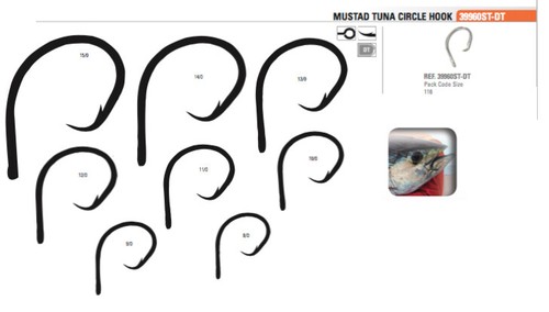 100 ami mustad circle 39960d - circle,