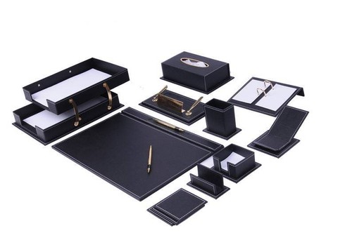Vega set scrivania pelle - vega, da