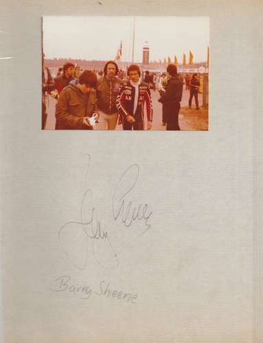Firma originale barry sheene - firma,