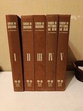 CORSO DI DISEGNO E DI PITTURA AD OLIO - 5 Raccoglitori Scuola Radio Elettra