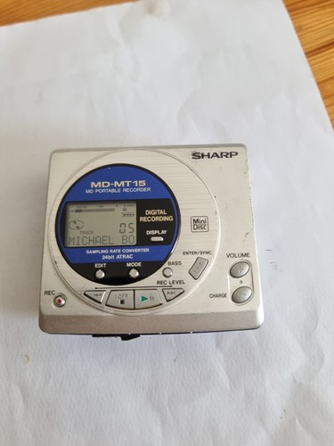 Sharp mt15 minidisc - md-mt15,
