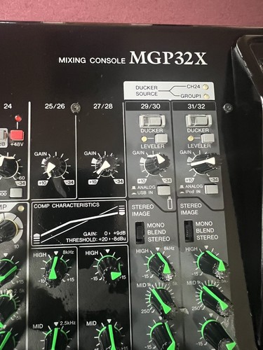 Black yamaha mgp32x mixing - black,
