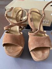 Scarpe Donna, Marca LoNigro, Zeppa, 36,  Colore Camoscio, Ottime Condizioni 