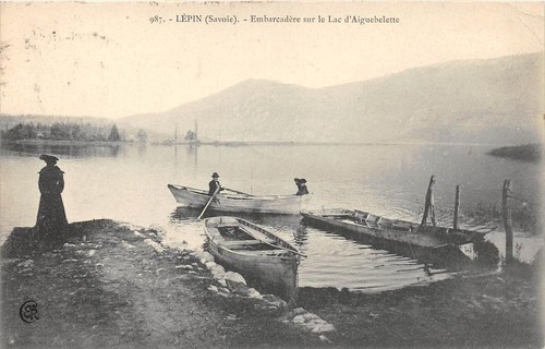 Cpa lepin embarcadere sur - 73,