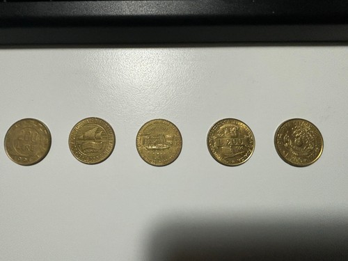 Blocco monete 200 lire - monete,