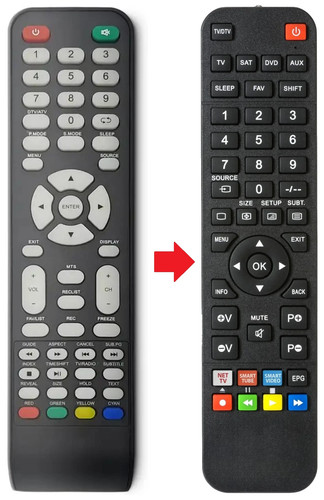 Telecomando adatto per - , united