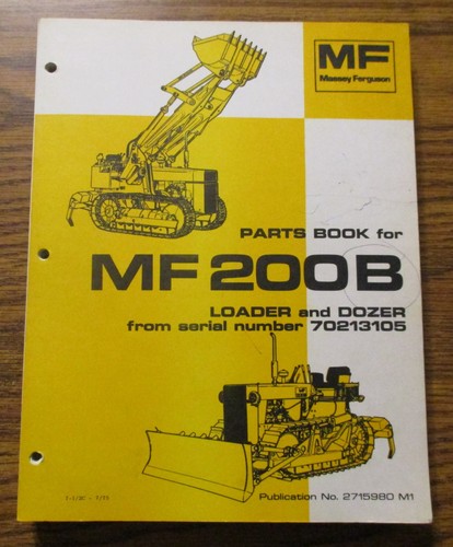 Massey ferguson 200b crawer - massey,