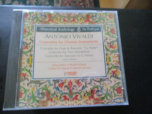 Antonio vivaldi concertos - vivaldi:, for
