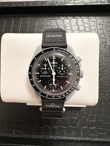 Omega swatch speedmaster - x,