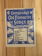 Everybody's Old Favorite Songs