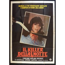 M231 MANIFESTO 4F IL KILLER DELLA NOTTE KENNETH HUGHES LEONARD MANN RAQUEL