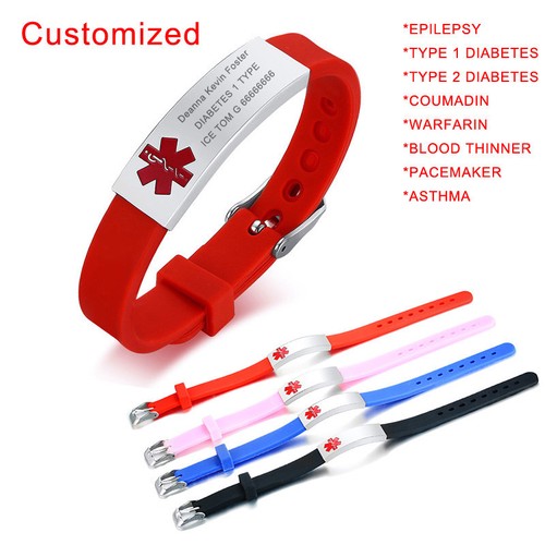 Braccialetto silicone - silicone, id