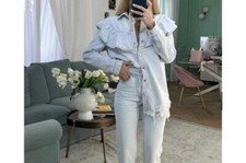 Camicia Oversize Denim Jeans