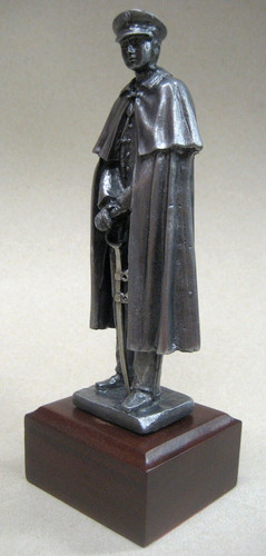Statuetta metallo polizia - statuetta, "polizia