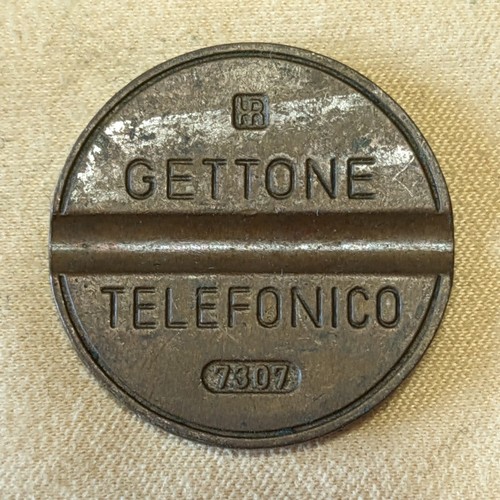 Gettone telefonico 7307 ipm - telefonico,