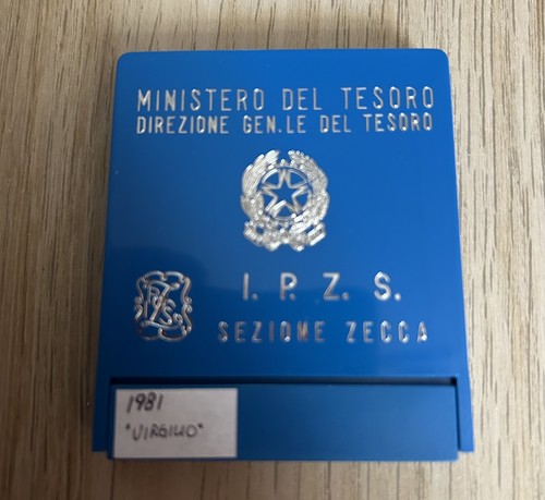 Moneta argento lire - 500, 1981