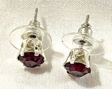 Orecchini perno swarovski - orecchini,