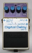 BOSS DD-2 Digital Delay Pedale per chitarra effetti MIJ 1984 #262 DHL Express o EMS