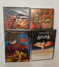 Cirque du Soleil DVD Lot Set