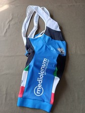 PANTALONCINO SALOPETTE BIB SHORTS BODY CICLISMO CYCLING ROAD  SANTINI  M