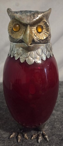 Decanter gufo vetro - gufo,