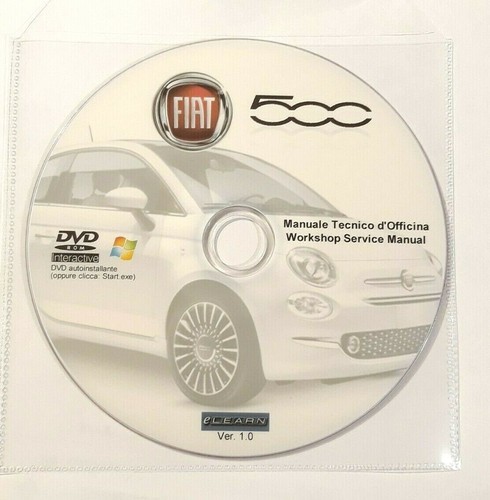 Dvd manuale officina fiat - manuale,