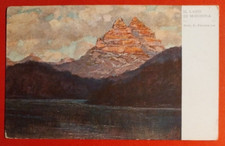 POSTCARD THE LAKE OF MISURINA