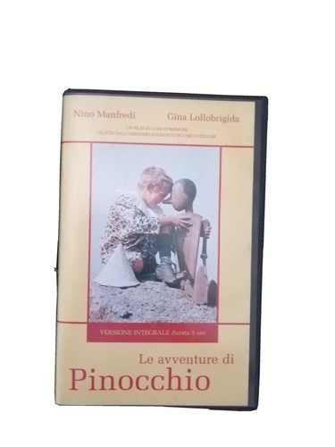 Pinocchio vhs collezione - vhs,