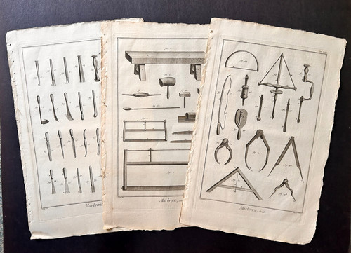 Stampe antiche diderot 1767 - 3,