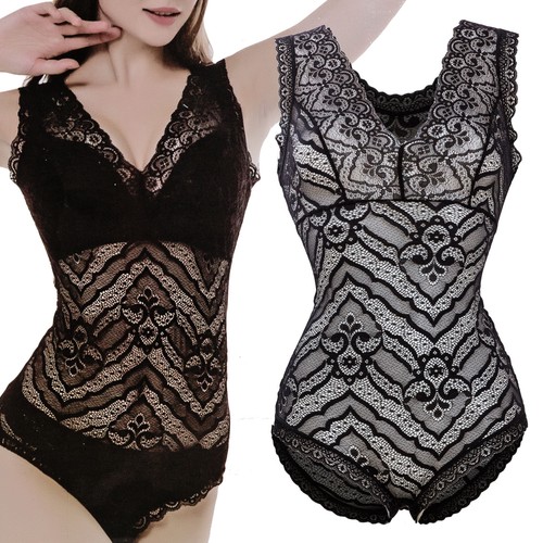Body donna pizzo trasparente