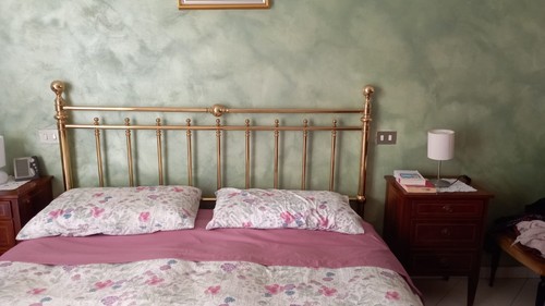 Letto ottone matrimoniale - ottone,