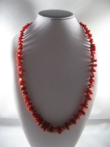 Collana corallo rosso naturale - corallo,