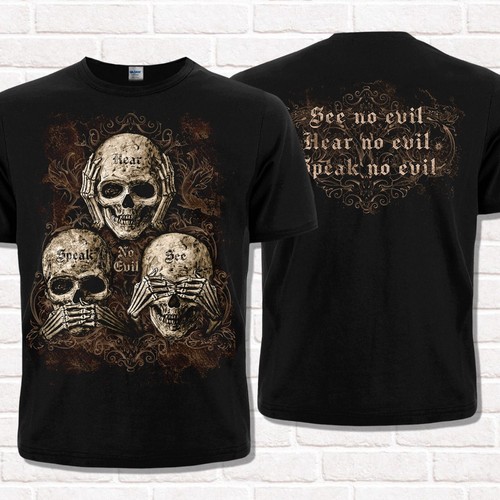 Maglietta see evil hear - maglietta,