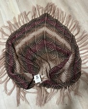 Scialle fatto a mano punto