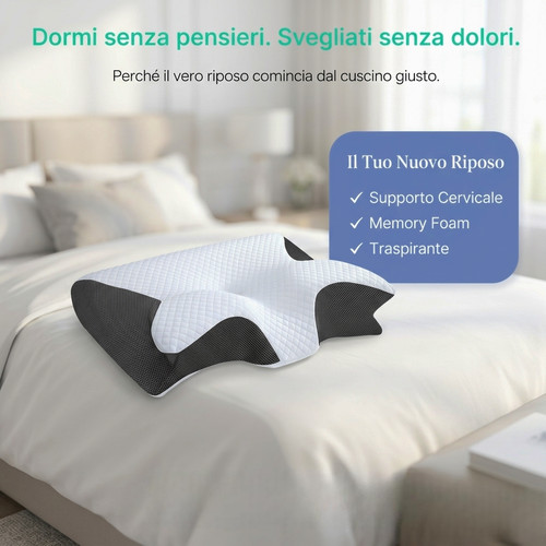 Cuscino cervicale ortopedico - cuscino,