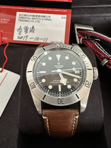 Tudor black bay - black, acciaio