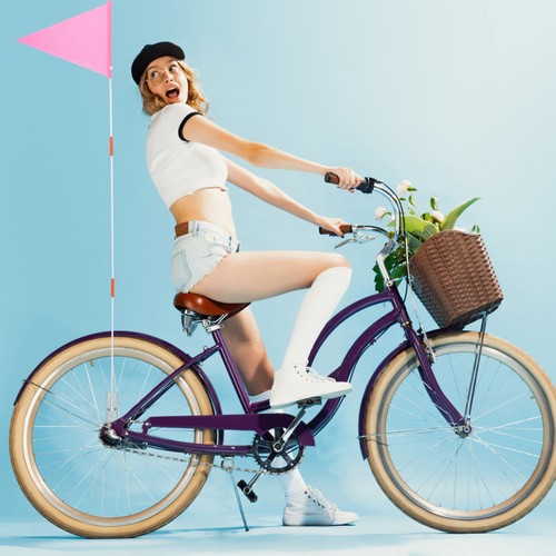 Asta portabandiera per bici - ,