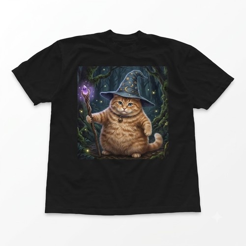 Maglietta funny wizard magic - maglietta,