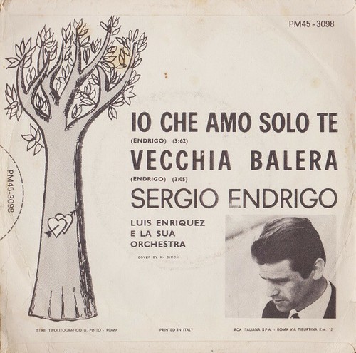 Sergio endrigo che amo - sergio,
