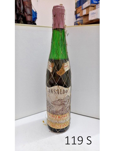 Bottiglia vino rara per