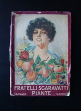 Catalogo Fratelli Sgaravatti Piante Orticultura Padova 1938 Pubblicità Saonara 