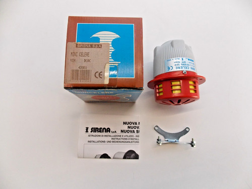 42001 sirena mini celere - 42001, 24v