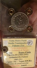 Vittorio Emanuele III 25 Cent
