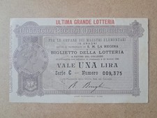 Biglietto Grande Lotteria per