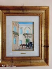 quadro antico olio su tela di