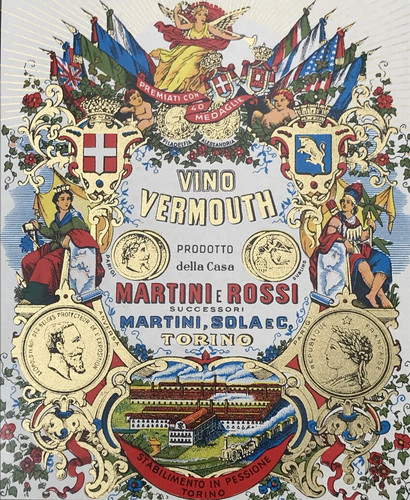 Etichetta bottiglia vino