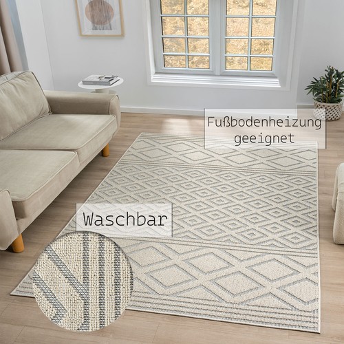 Tappeto boho pelo alto - boho,